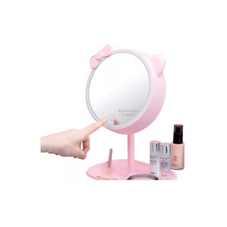 Foto 1 | Foto 1 | Espejo De Maquillaje Con Forma De Gato Con Luz Y Carga Usb De 30 Cm - Venta Internacional.