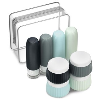 Foto 1 | Foto 1 | Botellas De Viaje Mrsdry Paquete De 8 Unidades 90 Ml Con Bolsa Transparente De Silicona - Venta Internacional.