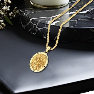 Foto 5 | Foto 5 | Collar Loove Saint Joseph En Plata De Ley Chapada En Oro - Venta Internacional.