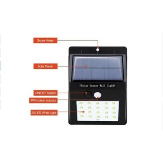 Foto 3 | Foto 3 | Luz Solar De 30 Led Con Sensor De Movimiento Para Exterior/interior - Venta Internacional.