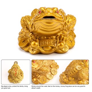 Foto 2 | Foto 2 | Money Frog Wschic Decorativo De Feng Shui Para Atraer Riqueza - Venta Internacional.