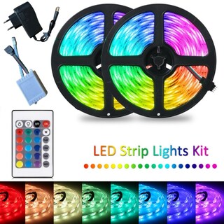 Foto 4 | Foto 4 | Cinta De Luz Led Tik Tok De 5 M Con Control Múltiple Rgb 2835 Con Power Su - Venta Internacional.