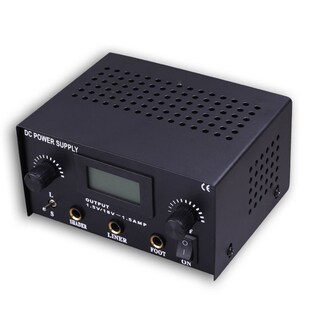 Foto 1 | Foto 1 | Máquina De Tatuaje Pantalla Lcd De Dos Tonos Múltiples Orificios Reino Unido Negro Y Negro - Venta Internacional.