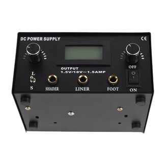 Foto 5 | Foto 5 | Máquina De Tatuaje Pantalla Lcd De Dos Tonos Múltiples Orificios Reino Unido Negro Y Negro - Venta Internacional.