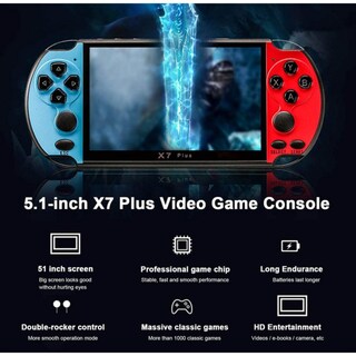 Foto 4 | Foto 4 | Consola De Juegos X7 Plus Pantalla De 8 Gb Y 5.1 Pulgadas Con Más De 1000 Juegos - Bl - Venta Internacional.