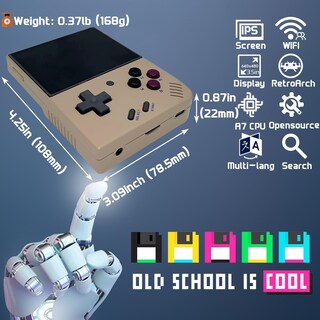 Foto 5 | Foto 5 | Consola De Juegos Portátil Fingerevo Miyoo Mini Plus 3000mah - Venta Internacional.