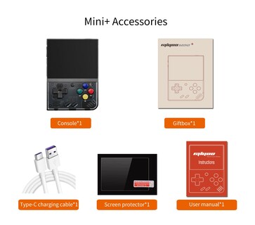Foto 7 | Foto 7 | Consola De Juegos Miyoo Miyoo Mini Plus Retro 3.5'' Morada - Venta Internacional.