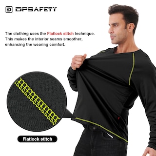 Foto 3 | Foto 3 | Camisa Ignífuga Dpsafety Fr 100% Algodón Para Hombre Negra - Venta Internacional.