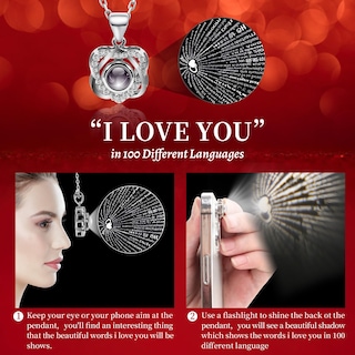 Foto 3 | Foto 3 | Collar De Rosas Preservadas  Set De Regalo «i Love You Eternal Flower» - Venta Internacional.