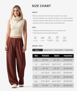 Foto 6 | Foto 6 | Pantalones De Trabajo Willit De Pierna Ancha Y Cintura Alta Para Mujer Color Óxido Xs - Venta Internacional.