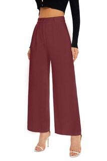 Foto 5 | Foto 5 | Pantalones Anchos Funyyzo De Cintura Alta Para Mujer Primavera/verano - Venta Internacional.