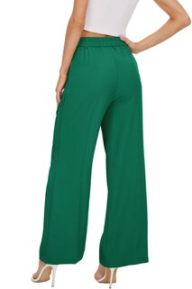 Foto 6 | Foto 6 | Pantalones Anchos Funyyzo Pantalones De Negocios De Cintura Alta Para Mujer - Venta Internacional.