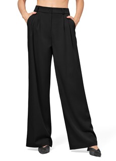 Foto 1 | Foto 1 | Pantalones De Trabajo Willit De Pierna Ancha Y Cintura Alta Para Mujer Color Negro Xl - Venta Internacional.