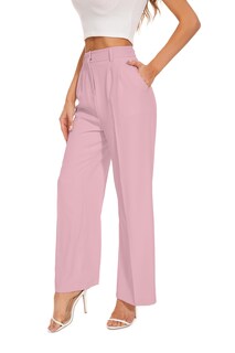 Foto 1 | Foto 1 | Pantalones Anchos Funyyzo Pantalones De Negocios De Cintura Alta Para Mujer - Venta Internacional.