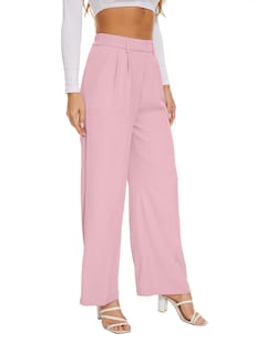 Foto 5 | Foto 5 | Pantalones Anchos Funyyzo Pantalones De Negocios De Cintura Alta Para Mujer - Venta Internacional.