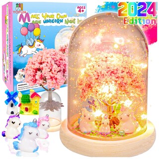 Foto 1 | Foto 1 | Kit De Manualidades Yofun Make Your Own Unicorn Night Light Para Niños De 4 A 9 Años - Venta Internacional.