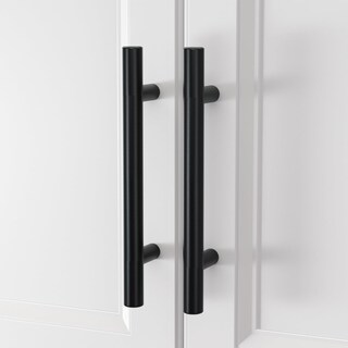 Foto 6 | Foto 6 | Tiradores De Armario Homdiy De Acero Inoxidable Negro Paquete De 30 Unidades 128 Mm - Venta Internacional.