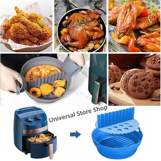 Foto 4 | Foto 4 | Cesta Separadora De Silicona Para Horno Color Azul Con Separador - Venta Internacional.