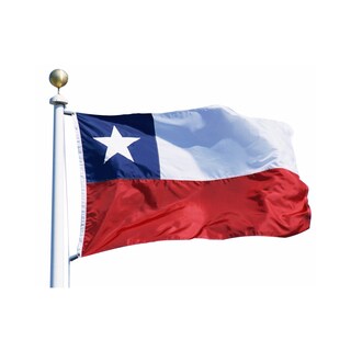 Foto 1 | Foto 1 | Bandera Chilena Bordada Poliéster 90 X 135 Cm - Venta Internacional.