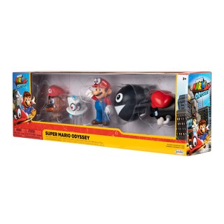 Foto 2 | Foto 2 | Figuras De Acción Nintendo Super Mario Odyssey De 2 5 Pulgadas - Venta Internacional.