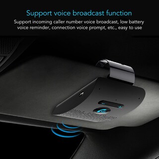 Foto 3 | Foto 3 | Kit Bluetooth Sanpyl Para Coche Altavoz Manos Libres Con Clip Para Visera - Venta Internacional.