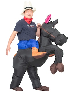 Foto 1 | Foto 1 | Disfraz Inflable De Vaquero Jyzcos Para Hombre Y Mujer En Halloween - Venta Internacional.