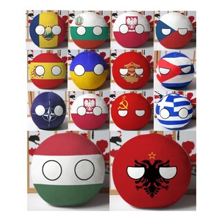 Foto 2 | Foto 2 | Muñeca De Peluche Gangkids Polandball Ucrania 20 Cm - Venta Internacional.