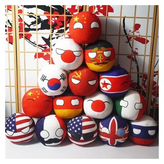 Foto 6 | Foto 6 | Muñeca De Peluche Gangkids Polandball Ucrania 20 Cm - Venta Internacional.