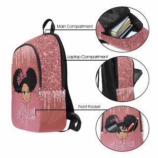 Foto 5 | Foto 5 | Mochila Myphotoprint Custom Afro Pop Queen De Nailon Impermeable - Venta Internacional.
