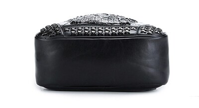Foto 5 | Foto 5 | Mochila Aibag 3d Con Cabeza De Búho Para Mujer Piel Sintética Color Dorado - Venta Internacional.