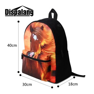 Foto 3 | Foto 3 | Mochila Dispalang Guante De Boxeo Print School 30x18x40cm - Venta Internacional.