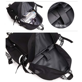 Foto 6 | Foto 6 | Mochila Jojo's Bizarre Adventure Anime Daypack 15.6 Pulgadas Usb - Venta Internacional.
