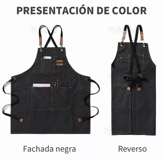 Foto 5 | Foto 5 | Delantal Unisex Multiusos Azul - Venta Internacional.