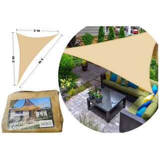 Foto 3 | Foto 3 | Toldo De Vela Triangular De 3 X 3 X 3 M Blanco Impermeable - Venta Internacional.