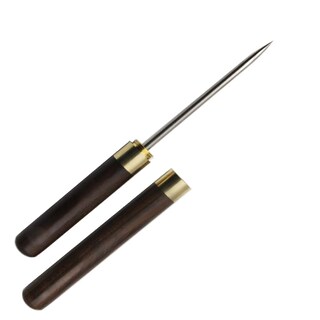 Foto 4 | Foto 4 | Picahielo Heyich Con Mango De Madera De Acero Inoxidable De 23 Cm Con Funda - Venta Internacional.