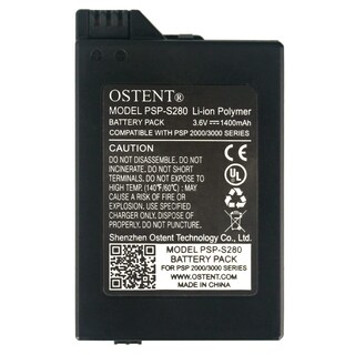 Foto 2 | Foto 2 | Batería Ostent Real De Polímero De Iones De Litio De 1400 Mah Y 3 6 V Para Sony Psp - Venta Internacional.