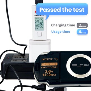 Foto 5 | Foto 5 | Batería Ostent Real De Polímero De Iones De Litio De 1400 Mah Y 3 6 V Para Sony Psp - Venta Internacional.