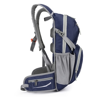 Foto 3 | Foto 3 | Mochila Impermeable Para Senderismo Correr Y Ciclismo 35 L Azul - Venta Internacional.