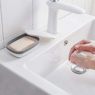 Foto 2 | Foto 2 | Estuche Para Jabón Starslife Portátil De Viaje De Plástico Blanco X2 - Venta Internacional.