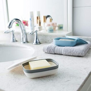 Foto 5 | Foto 5 | Estuche Para Jabón Starslife Portátil De Viaje De Plástico Blanco X2 - Venta Internacional.