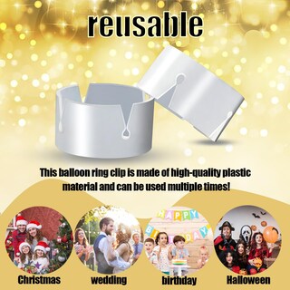 Foto 4 | Foto 4 | Pinzas Para Anillos Con Globos Jinuphion Para Soporte De Globos Columnas O Arcos - Venta Internacional.