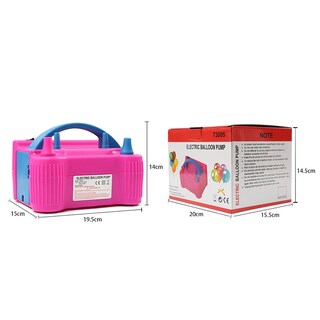 Foto 2 | Foto 2 | Inflador Eléctrico De Globos Con 2 Inyectores - Venta Internacional.
