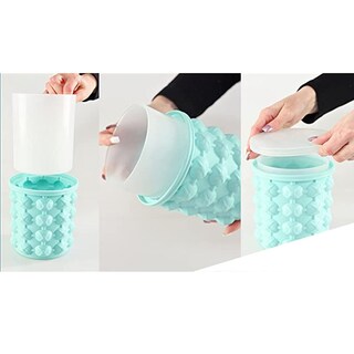 Foto 3 | Foto 3 | Cubitera De Silicona De 1100 Ml  Color Azul - Venta Internacional.