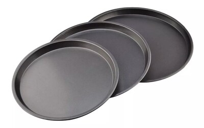 Foto 2 | Foto 2 | Paquete De 3 Moldes Redondos Para Pizza  26 Cm  29 Cm  32 Cm - Venta Internacional.