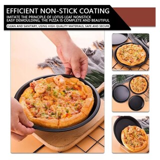 Foto 7 | Foto 7 | Paquete De 3 Moldes Redondos Para Pizza  26 Cm  29 Cm  32 Cm - Venta Internacional.