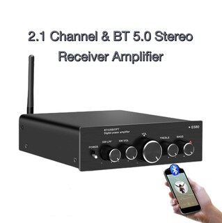 Foto 2 | Foto 2 | Amplificador Receptor De Audio Vorole Bluetooth 5.0 Hi-fi 600w - Venta Internacional.