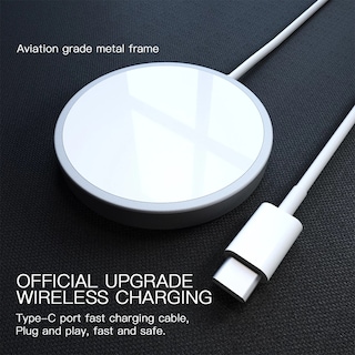 Foto 1 | Foto 1 | Cargador Magnético Cargador Inalámbrico Magsafe De 15 W Para Iphone 12 - Venta Internacional.