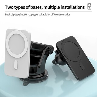 Foto 5 | Foto 5 | Soporte Para Teléfono Magsafe Soporte De Ventilación Para Coche 15 W Para Iphone 12 - Venta Internacional.