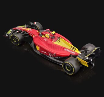 Foto 5 | Foto 5 | Coche Fundido A Presión Jodiyaah Bburago 18/18 2022 F1-75 #55 Carlos Sainz - Venta Internacional.