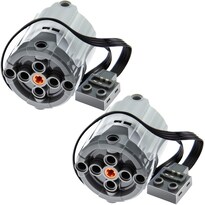Set De Motores Power Functions Xl 8882 (2 Piezas) Para Technic - Venta Internacional.